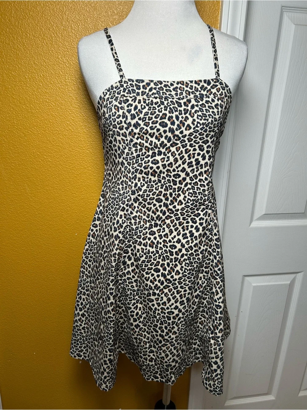 ZUNIE, leopard print dress!!